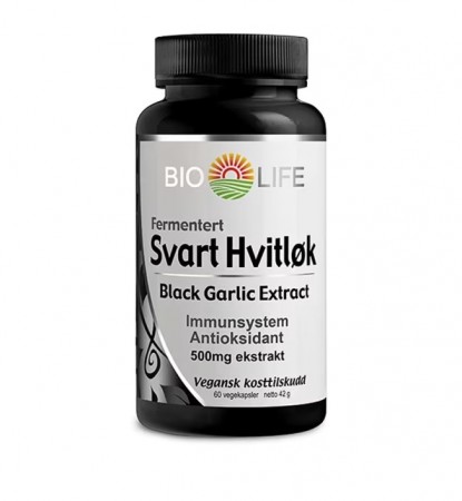 Svart hvitløk fermentert 
