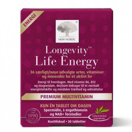 Longevity Life Energy 30 tabletter