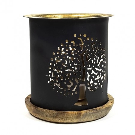 Olje - røkelsesbrenner tremotiv (utsolgt)