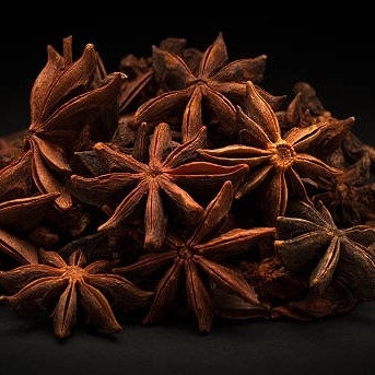 Stjerneanis - grovknust 