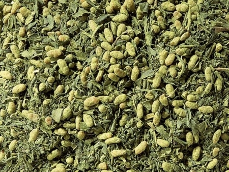 Matcha Genmaicha Premium – økologisk grønn te med ristet ris
