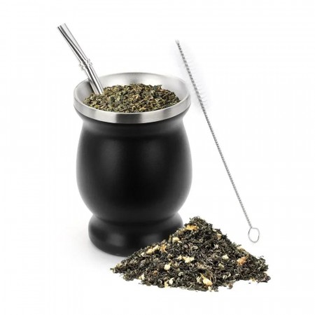 Kube kopp til Yerba Mate – sort