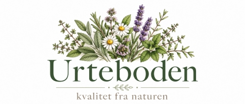 Urteboden leverer urter i løsvekt, økologisk te, kosttilskudd, saltlamper, bøker, hud og hårpleie, salver, røkelse m.m.